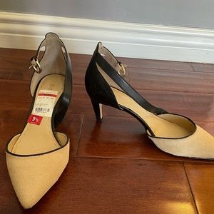 Enzo Ankle Strap Heels